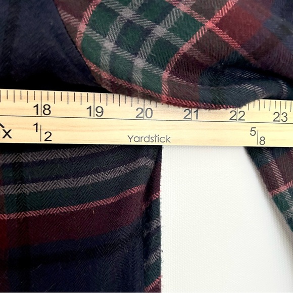 Rails Hunter Plaid Shirt Flannel Button Up Dark Grunge Cabincore Size Medium - Picture 6 of 8